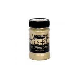 Cracking paste metallic Risspaste Crackle Altgold 100ml - PENTART