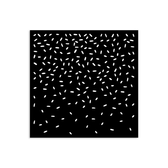 Schablone Mix Media 3D 12x12cm - Candy Christmas - Waffeltüte Streusel - Stamperia 