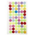 Selbstklebende Knöpfe 12mm - 66 Stück