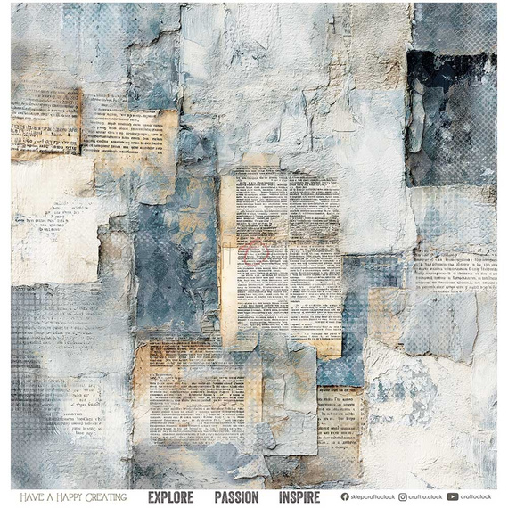 Scrapbooking Papier Set 30x30 - Craft o'clock - Timeless Grace