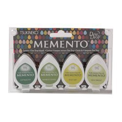 Memento Dew Drop -Tinten - Greenhouse - Tsukineko -  4 stk.