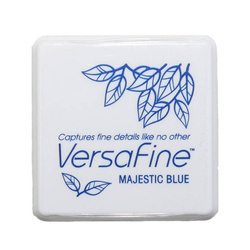 Tsukineko VersaFine Small – Pigmentstempelkissen auf Ölbasis - Majestic Blue