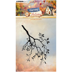 STUDIO LIGHT - Transparenter Stempel - Clear Stamps - Autumn branch 