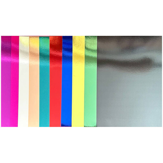 Spiegelpapier A4 Mix - 10 Stück