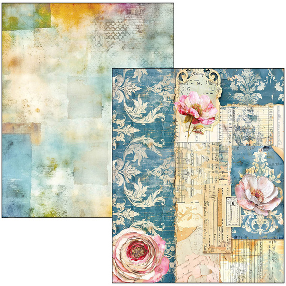 CIAO BELLA Satz doppelseitigen Scrapbooking Papier A4 Mixed Media Book LuMania - Quintessential