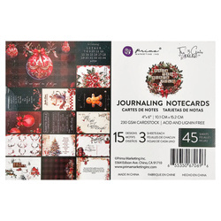 Prima - Journaling Notecards 10x15 cm – From the North Pole