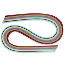 Quilling Streifen 3mm 12 Farben - 200Stk.