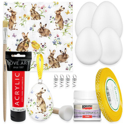 Starter-Set für Oster-Decoupage