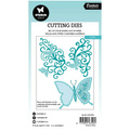 Stanzschablone – Cutting Die für Papier - StudioLight - Swirls wirbelt Schmetterlinge
