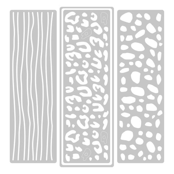 SIZZIX Stanzform Präge Stanzschablone Cutting Die, Wild Thing 664384