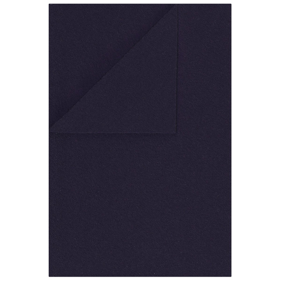 100% Wolle Filz WOLLFILZ Bastelfilz Dekofilz 20x30cm/1,5 mm/450g, 5669 navy blau