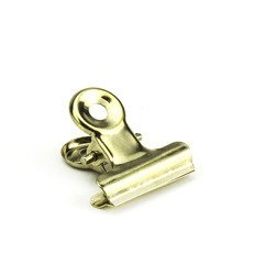 Metallclip gold 19 mm - 1 Stk 