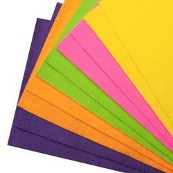 Dekorativer Filz A4 10 Bögen - Hell