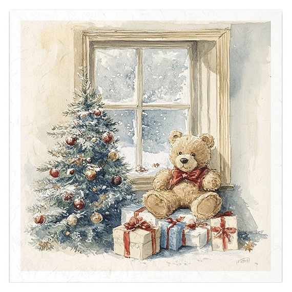 Reispapier-Set - Weihnachtsbaum, Geschenke, Spielzeug - RSM192 - Itd Collection