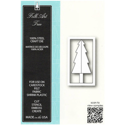 MEMORY BOX Stanzform Präge Stanzschablone Scrapbooking, Tannenbaum Baum 99819