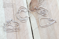 Dekorpappe Die Cut Chipboard Segeln Sie weg - Segeln Sie weg - Whalecome Summer - SCRAPINIECrapiniec 3561