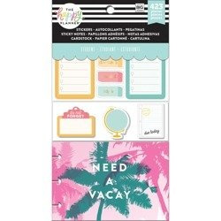 HAPPY PLANNER 20 Blatt Aufkleber Haftnotizen Lochkarte, Stay Sharp (student)