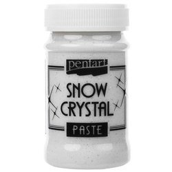PENTART Snow crystal - Schneekristall paste Basteln 100 ml