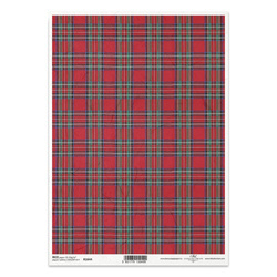 ITD Reispapier Decoupage Bastelpapier Serviettentechnik-R1644 Gittermuster