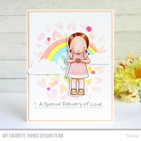 MY FAVORITE THINGS -  Klar Stempel Stamps Clearstamp, So Much Love 