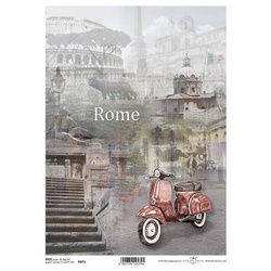 ITD Reispapier Decoupage Bastelpapier, Serviertentechnik, Rom R0875