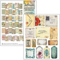 CIAO BELLA Satz doppelseitigen Scrapbooking Papier A4 Mixed Media Book LuMania - Quintessential