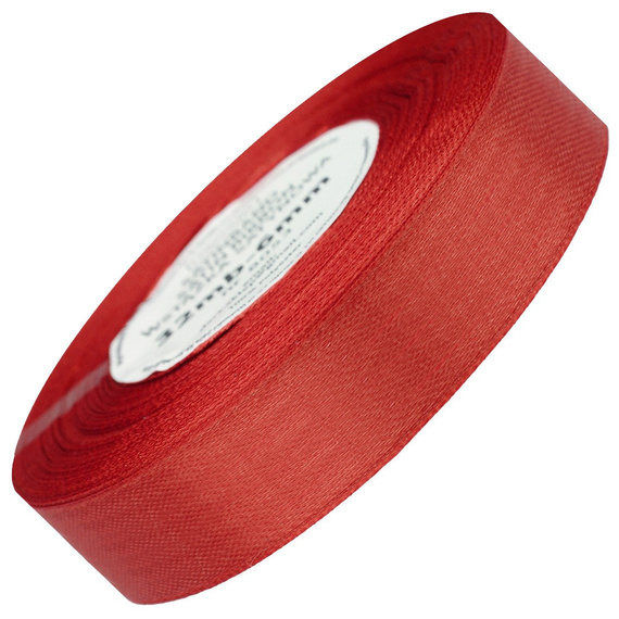 Satinband 25 mm - Rot - 32 Meter 8055/25