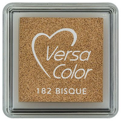 TSUKINEKO - Pigment Stempelkissen - Versa Color small 2,5 x 2,5 cm - Bisque 182