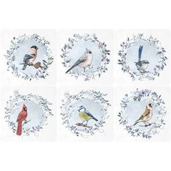 ITD - Reispapier-Set - RSM049 Vögel