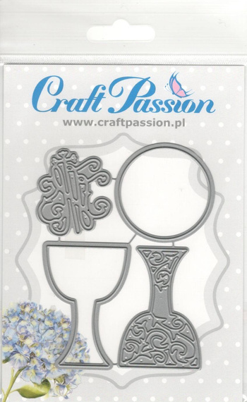 CRAFT PASSION Stanzform Präge Stanzschablone Cutting Die - Kelch und Hostie #3