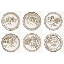 ITD Reispapier Decoupage Bastelpapier, RSM059 engel, vintage