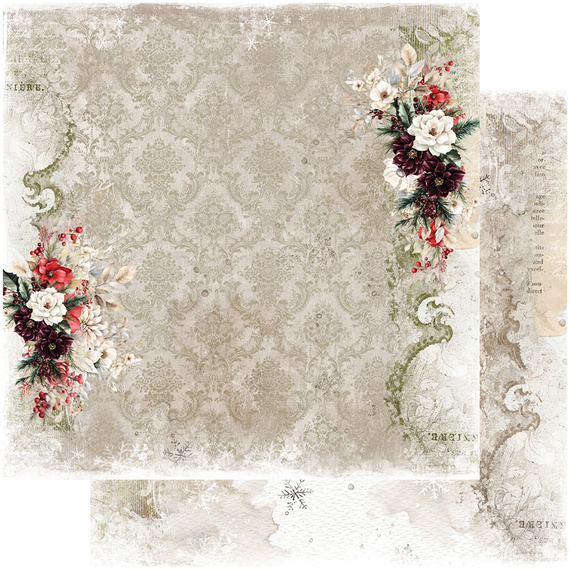 ALCHEMY OF ART Set 30x30cm Scrapbooking Papier, Wonderful Christmas Time