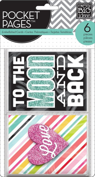 Pocket Pages Karten - Liebe - Ich und meine großen Ideen