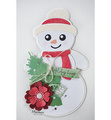 MARIANNE DESIGN - Mixed Media Schablone STENCIL - Schneemann / snowman