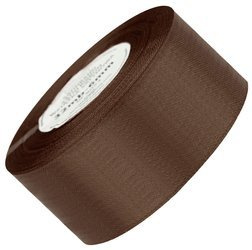 Braunes Satinband 50mm - 32mb