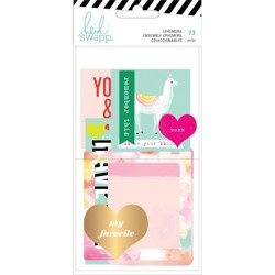 Dekorativer Karton (Stanzteile) - Heidi Swapp - Color Fresh