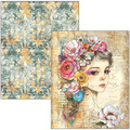 CIAO BELLA Satz doppelseitigen Scrapbooking Papier A4 Mixed Media Book LuMania - Quintessential