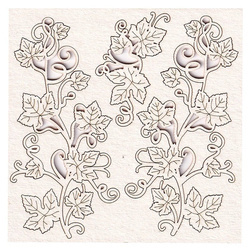 Dekorpappe Die Cut Chipboard - Weinrebe - Dekore SC