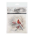 Scrapbooking-Bastelpapier-Set reisfelder - ITD - RSM147 Vögel, Kardinal, Trottellumme, Mistelzweig