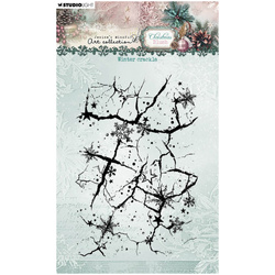 Transparenter Stempel - StudioLight - Winter Crackle