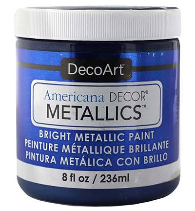 DECOART - Americana Decor Metallics Farbe - Deep Sapphire 236 ml 