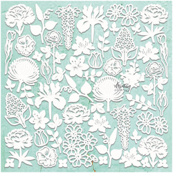 MINTAY Chippies - Dekorpappe Die Cut Chipboard Dekoration Ornament - Pattern 2