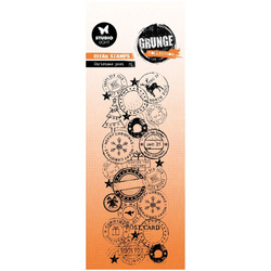 STUDIO LIGHT - Transparenter Stempel - Clear Stamps - Christmas post