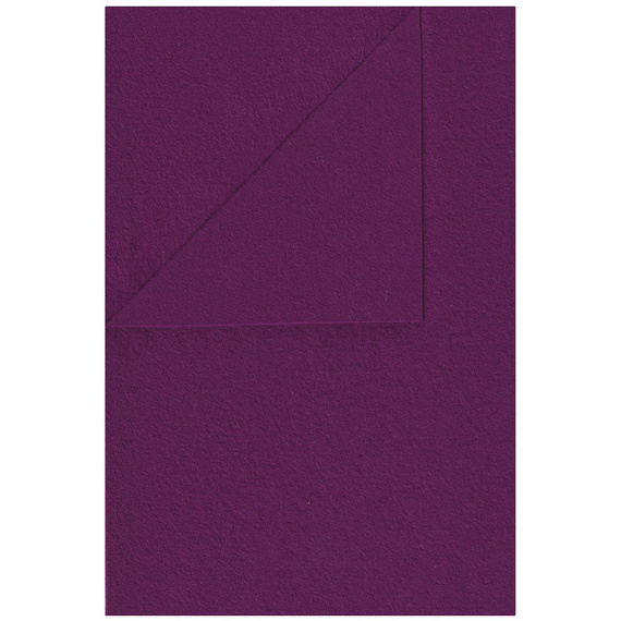 100% Wolle Filz WOLLFILZ Bastelfilz Dekofilz 20x30cm/1,5 mm/450g, 5627 violett