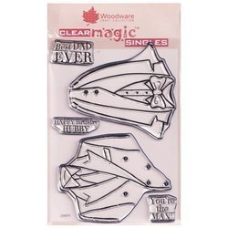 WOODWARE Transparent Stempeln Set Motivstempel Clear Stamps, Garnitur JGS578