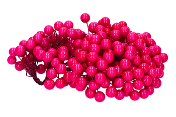 Beerenzweig - rosa - 1 Zweig mit 40 Beeren