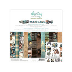 Scrapbooking Papier Set 20x20 - Mintay - Man Cave