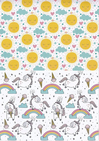 HAPPY COLOR Motivblock 15 Blatt Scrapbooking Papier 80g A4, Kids Kinder