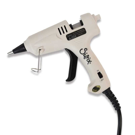 SIZZIX Heißklebepistole Klebestifte Heißkleber Klebe Pistole 20W, 7 mm