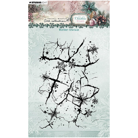 Transparenter Stempel - StudioLight - Winter Crackle